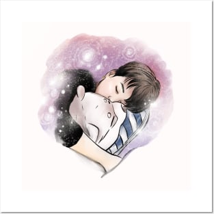 Sleeping Jimin BTS Posters and Art